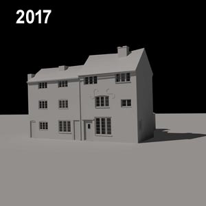 Select to view a 3d representation of the cottage as it would have aappeared in 2017